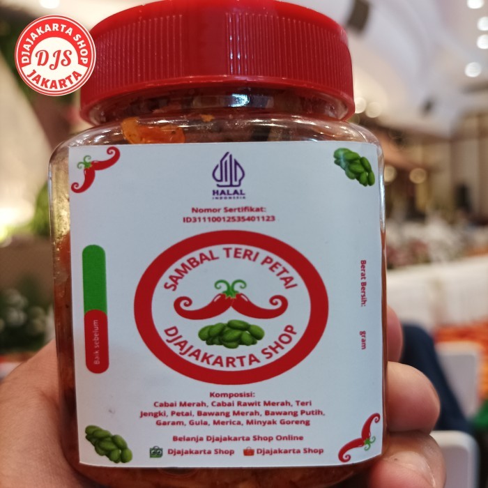 

✨TERLARIS -Sambal Teri Petai Jakarta kemasan 150 gram