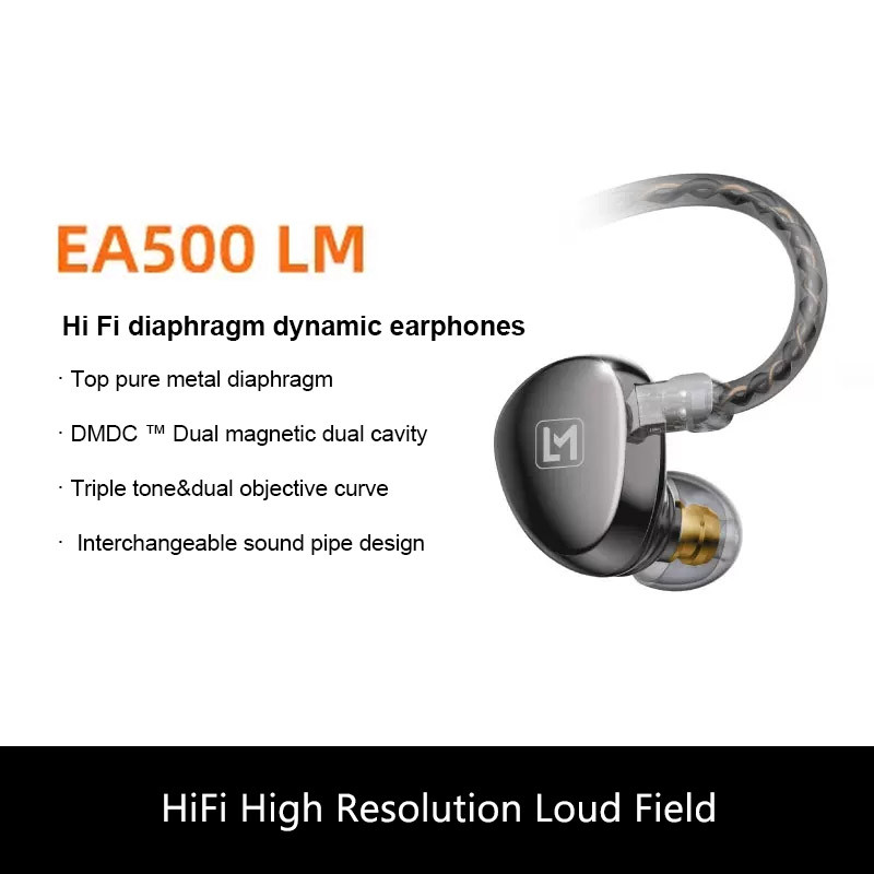 New SIMGOT Xingge EA500LM HiFi Wired Dual-Cavity Earphones Fever Level High Resolution Gaming Music 