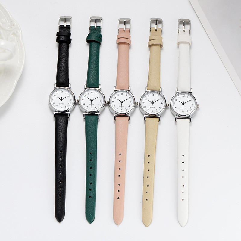 Luxury Women Brand Quartz Alloy Watch Ladies Fashion Small Dial Casual Watch Leather Wristwatch for 