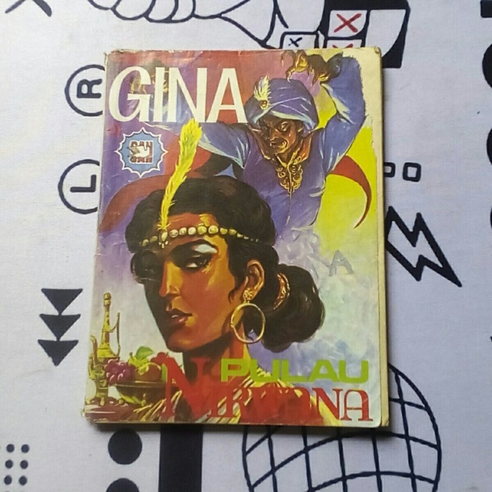 KOMIK SILAT INDONESIA-GERDI WK: GINA DI PULAU NIRWANA Nmr 9-10-Pretela