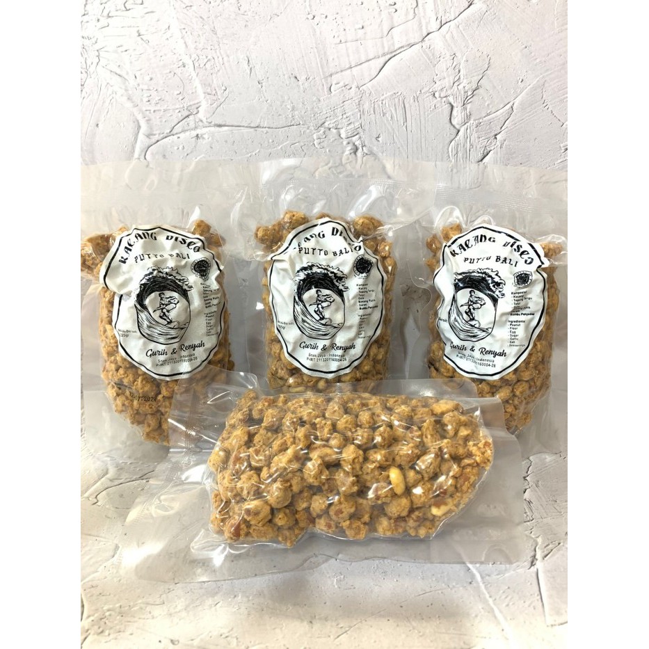 

⭐BISA COD⭐ KACANG DISCO PUTTO BALI VAKUM / KACANG TELUR DISKO BALI 225GR