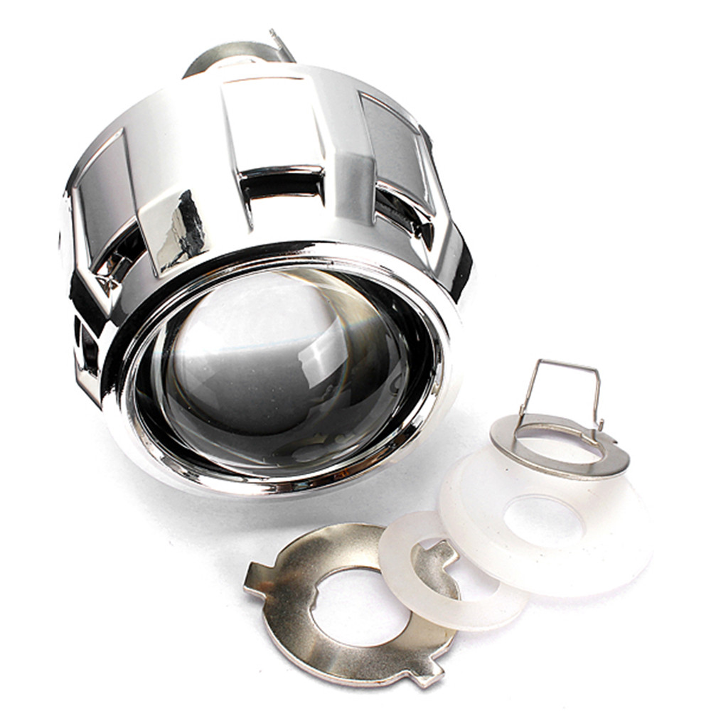 Mini 2.5 Inches Bi-xenon Projector Lens Right Hand Drive for H1 H4 and H7 Bulb Car Accessories