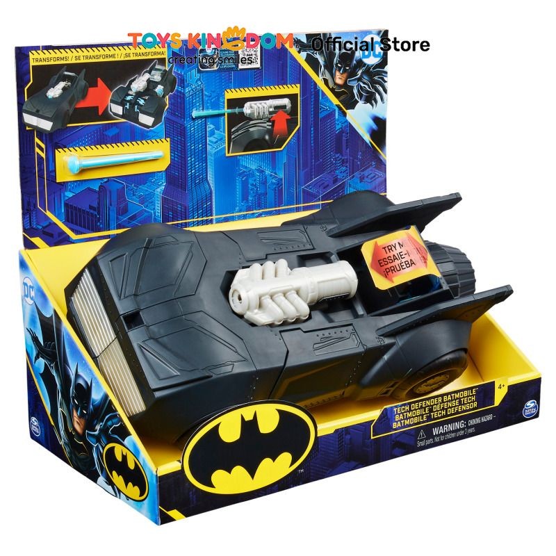 Toys Kingdom Batman 4 inci Car Batmobile 6055295 Toys Kids Toy Mainan Anak Mobil Mobilan Hiasan Mini