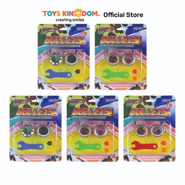 TOYS KINGDOM APOLO SET SNIPER GUN BULLETS AP-114033 RANDOM MAINAN ANAK CREATIVITY TOYS KIDS TOY