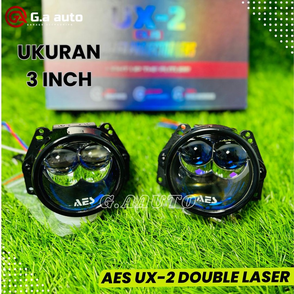 Bilens LED Projector Lens Biled AES 3 Inch Double Laser Bi-led UX2 70W AES