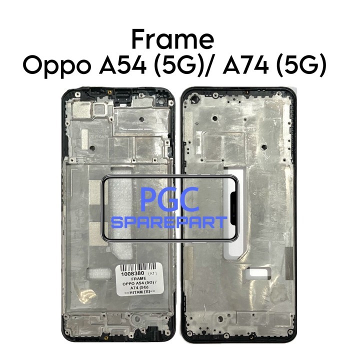 PSG99 Frame Tulang Tengah Oppo A54 5G / A74 5G - Bezel Dudukan LCD & Mesin