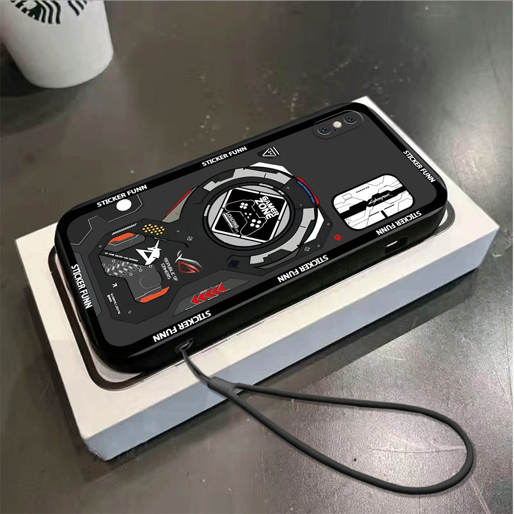 Gaming MechTech Casing for Redmi 14C 13 A3 13C Note 13 Note12 11S 11 Pro 12C 10C 10A 9C 9T Note10 5G