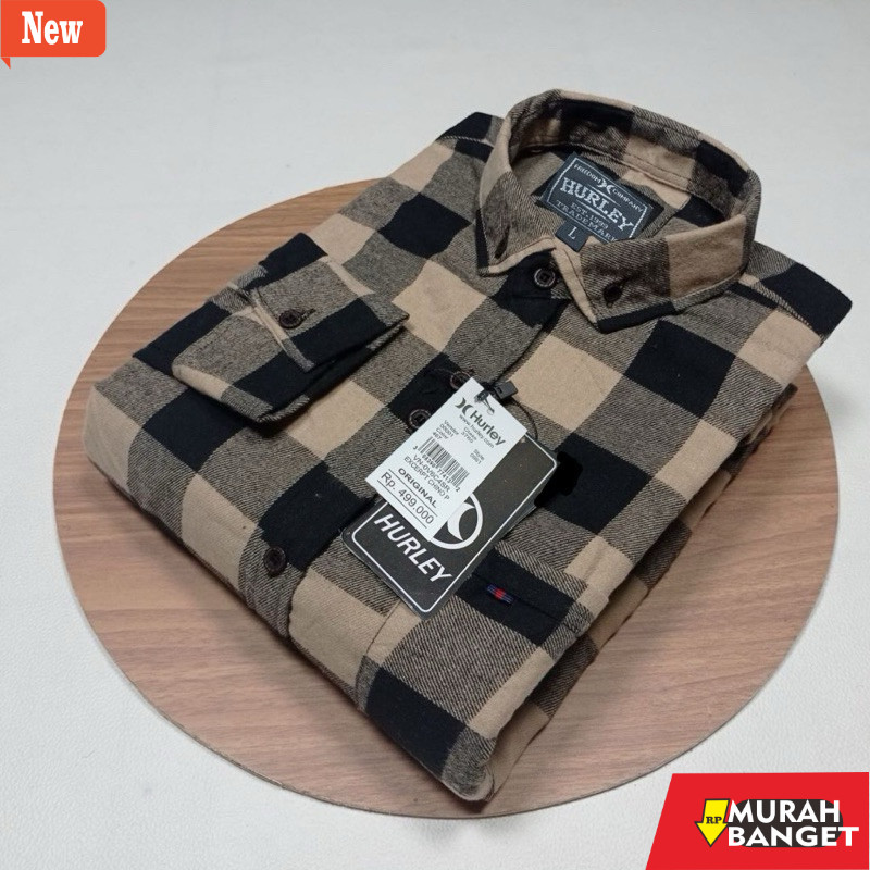 kemeja kotak kotak cowok PROMO Kemeja Flanel MOTIF SULTAN Pria Impor Lengan Panjang Premium Motif Ko
