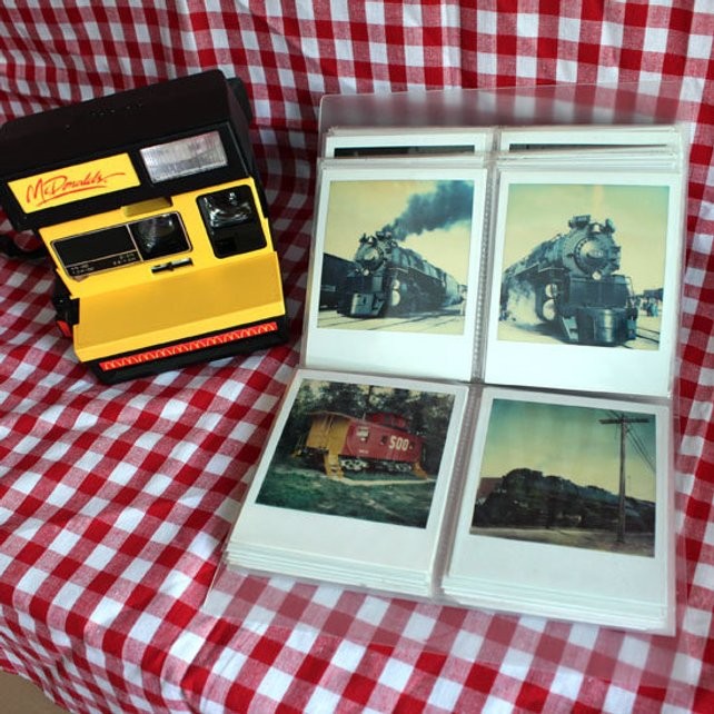 

Polaroid Photo Album/ Film Holder Translucent for Polaroid FP-100c Fujfilm Instax Wide Polaroid of PX70 PX680 PX600 PX