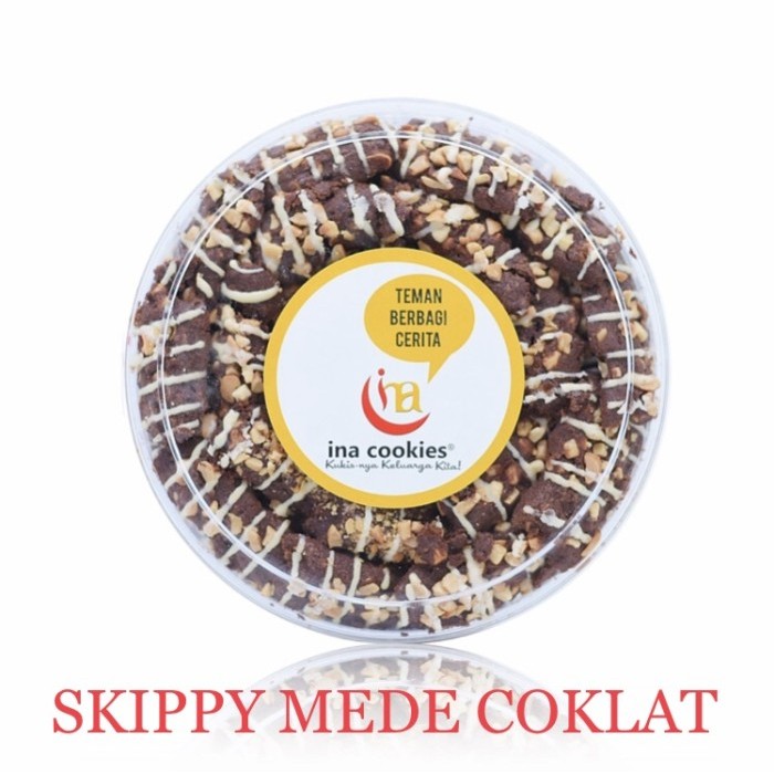 

Ina Cookies Kue Kering Toples REGULER 500 gram BELI 2 LEBIH Murah Ori - SKIPPY MEDE COK