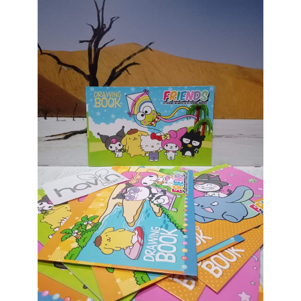 

HJK (BACA DESKRIPSI) buku gambar ukuran A4 / A4 LABUBU/A4 SIDU