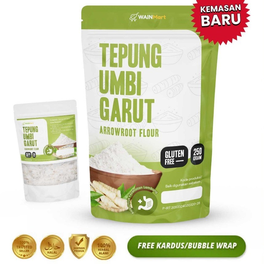 

(Ready Stock) Tepung Umbi Garut Solusi Atasi Nyeri Lambung Gerd Maag dan Perut Kembung