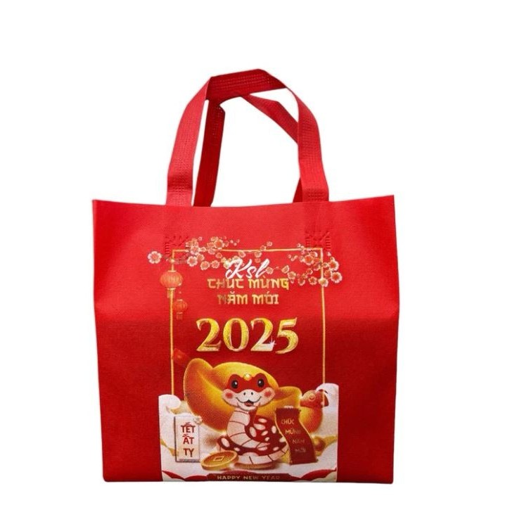 

Tas Spunbond / Tas Kain Belanja / Goodie Bag HLS KOTAK ( kotak nasi / kue ) 20, 22, 24, 26, 28 IMLEK ULAR BUNGA HLS