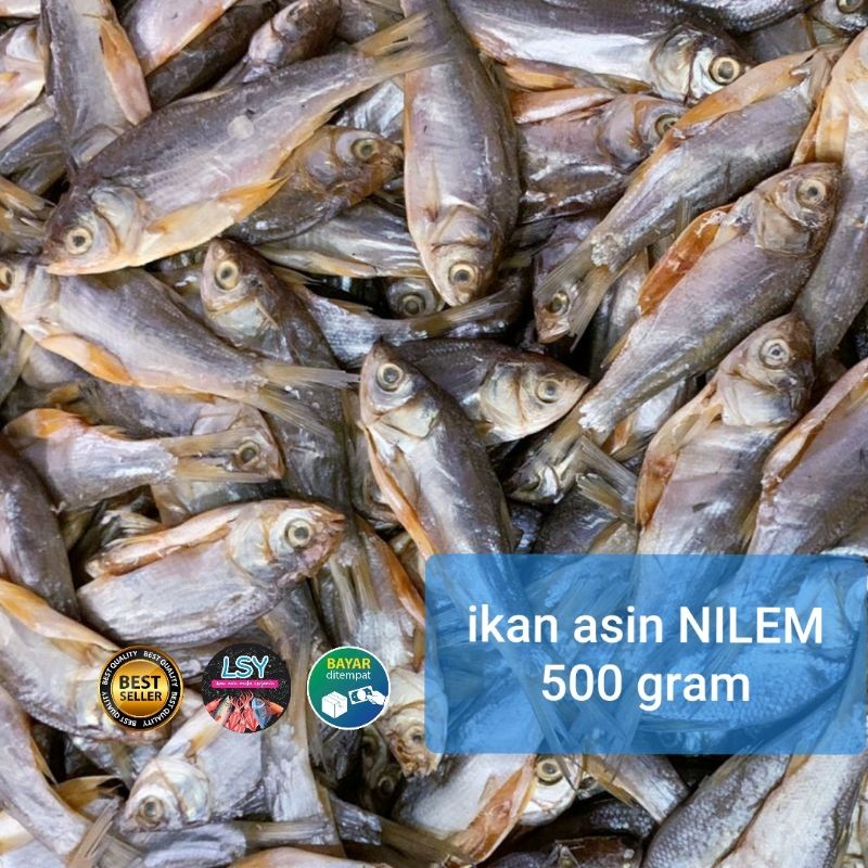 

ikan asin nilem buang perut 500 gram