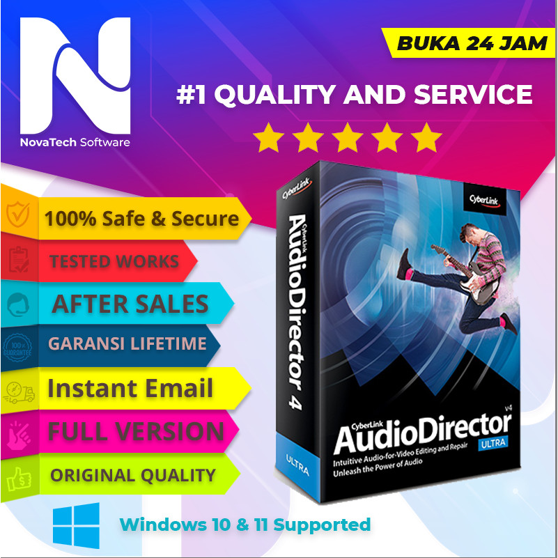 (WIN) CyberLink AudioDirector Ultra 2025