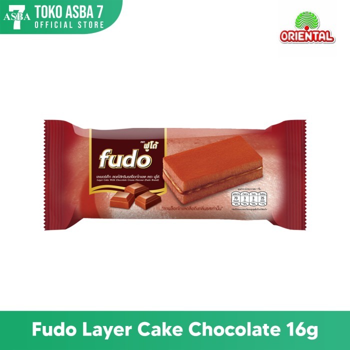 

FUDO WITH CHOCOLATE CREAM 16GR