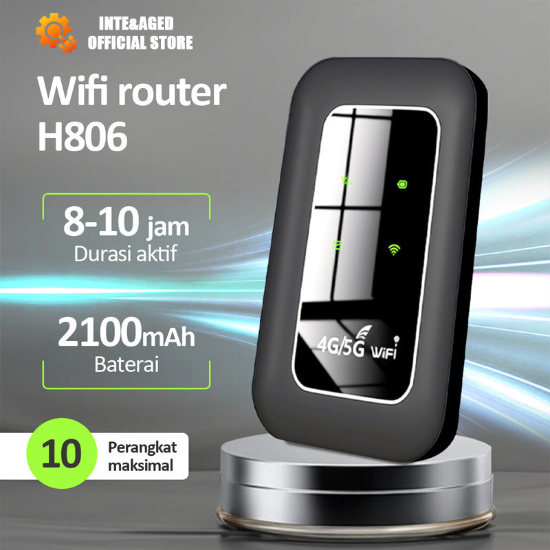 INT H806 Wireless Router 4G LTE 5G Mini Modem 150Mbps Mobile Broadband WiFi