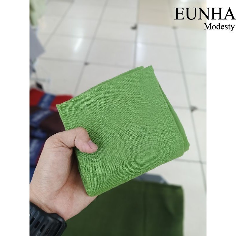COD HIJAB SEGIEMPAT PARIS JADUL VARISHA WARNA LENGKAP WARNA HIJAU DAUN