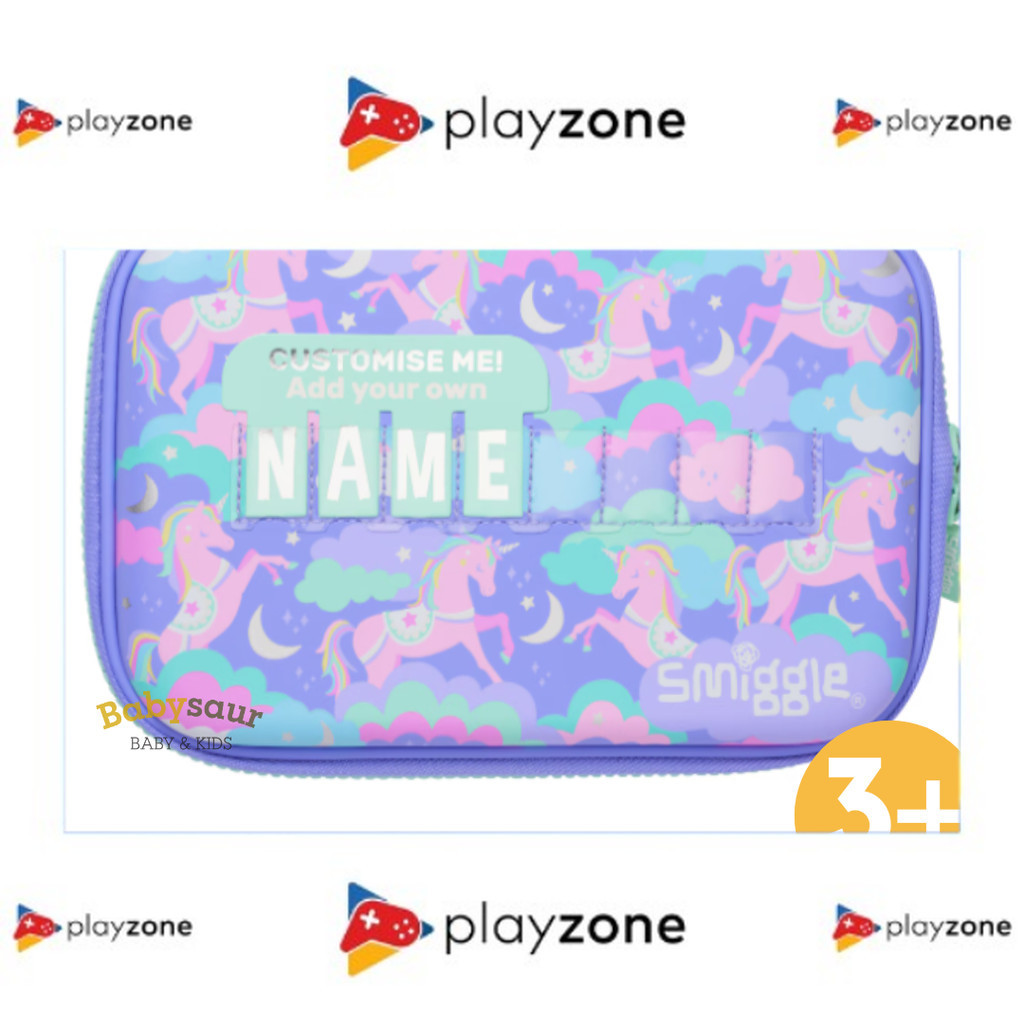 

Fly'n Hardtop Purple Unicorn Id Pencil Case Peralatan Sekolah Tempat Pensil Anak Perempuan