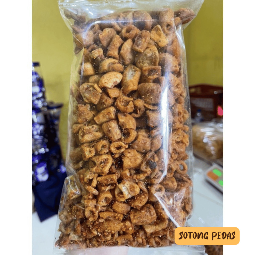 

PROMO TERLARIS sotong goreng pedas 1 kg sotong goreng pedas keripik sotong sotong