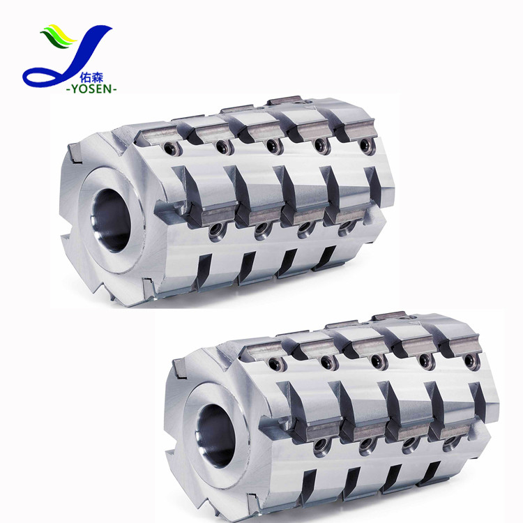 Wood Woodworking Tools Helical Planer Cutter Head