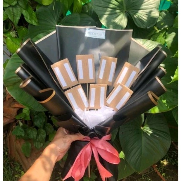 

( TERMURAH) BUKET SNACK , KOPI DLL TINGGAL TEMPEL / 5 7 10 SLOT HADIAH COWO4