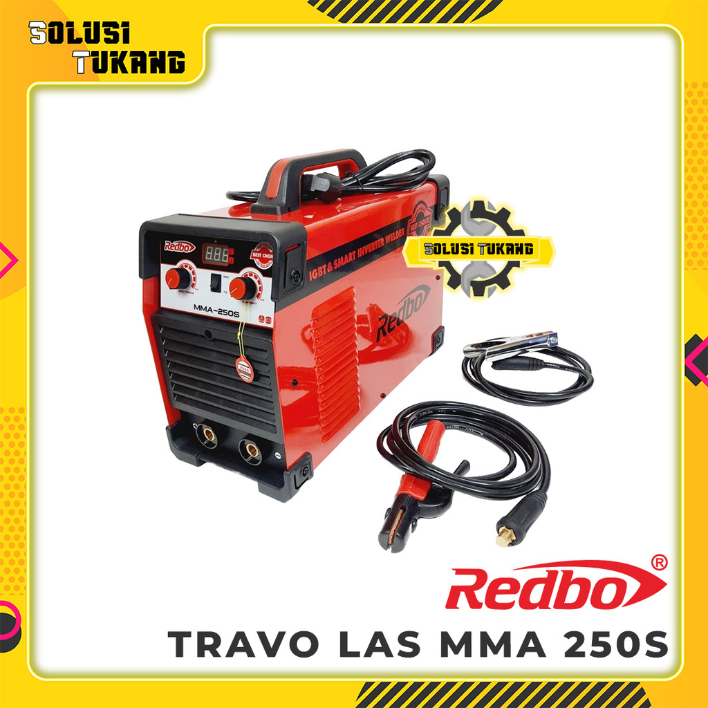 Mesin Las Travo Las REDBO MMA-250s Inverter Las Redbo MMA 250s