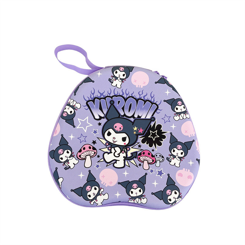 MINISO Cartoon Earphone Storage Bag for Airpods Max Cute Sanrio Portable Anti-Drop Bluetooth Headset