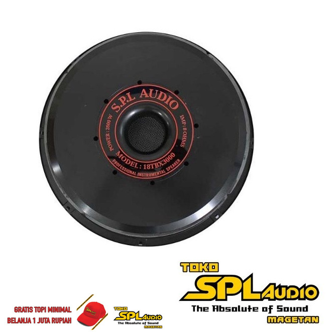 SPL Audio Speaker 18 Inch 18TBX3000