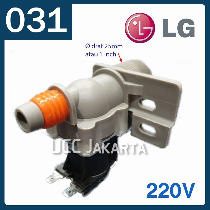 HD88 solenoid water valve mesin cuci LG Inverter AC 220V