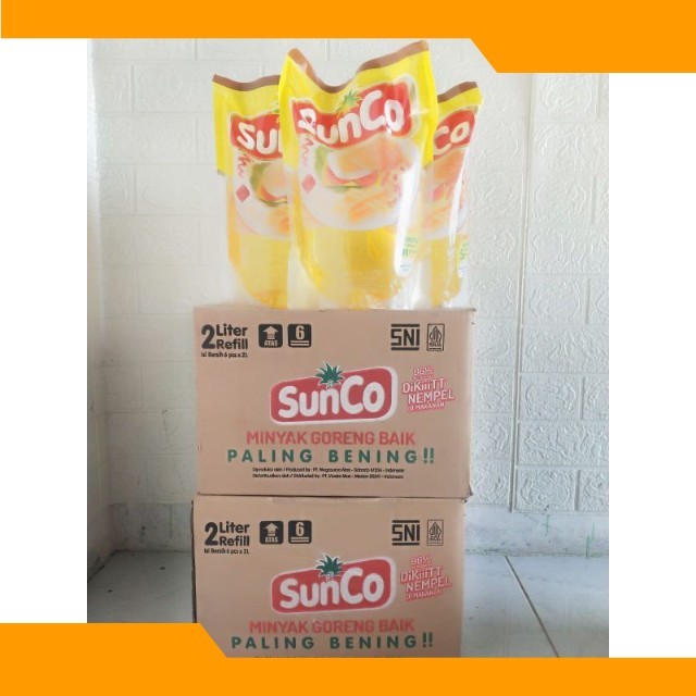 

minyak goreng sunco refill kemasan 2 liter Murah