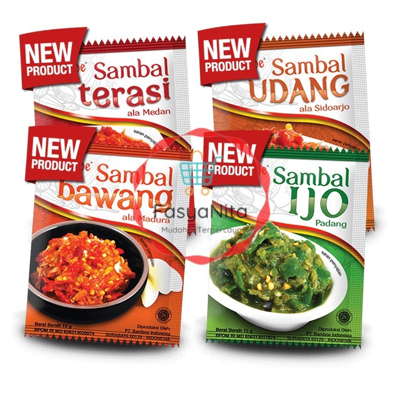 

BAMBOE Sambal Bamboe 15gr All Varian - Fasyanita Denpasar