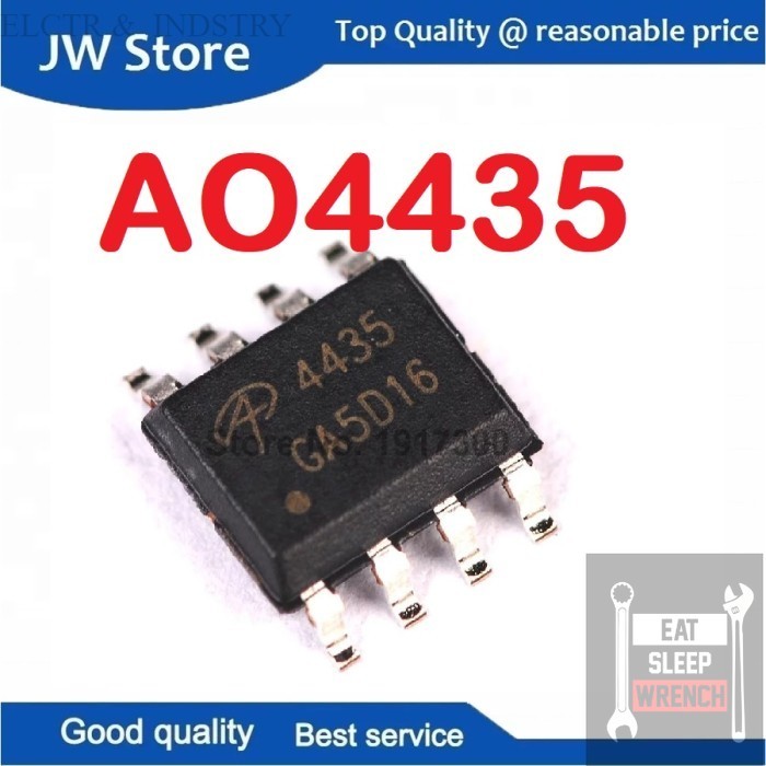 IC AO4435 FDS4435BZ SI4435 FDS4435 4435B SOP-8 Transistor berkualitas