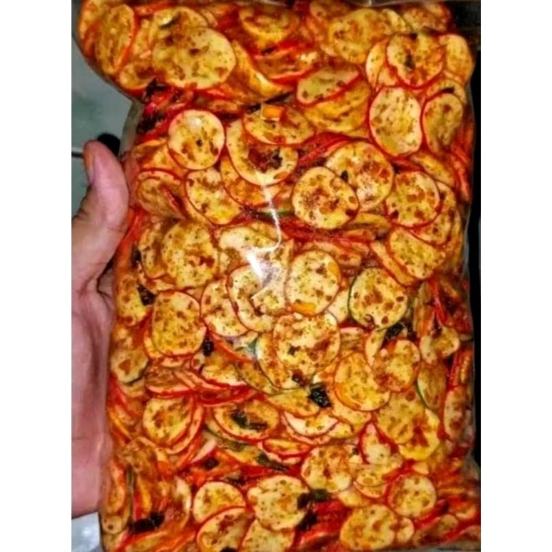 

seblak kering extra pedas daun jeruk 1kg / cemilan murah gratis ongkir