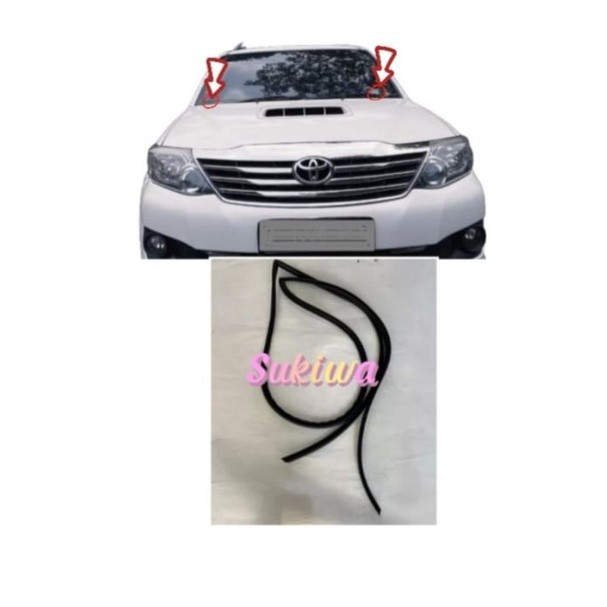 karet kaca depan Fortuner thn 2006-2015