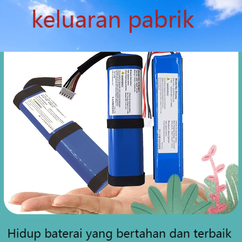 Sel baterai baru GSP0931134 cocok untuk JBL XTREME 2 3 drum pertempuran 2 3 generasi Bluetooth audio
