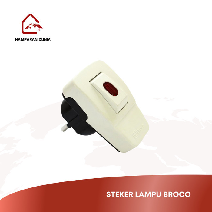 STEKER LAMPU BROCO - BROCO STEKER