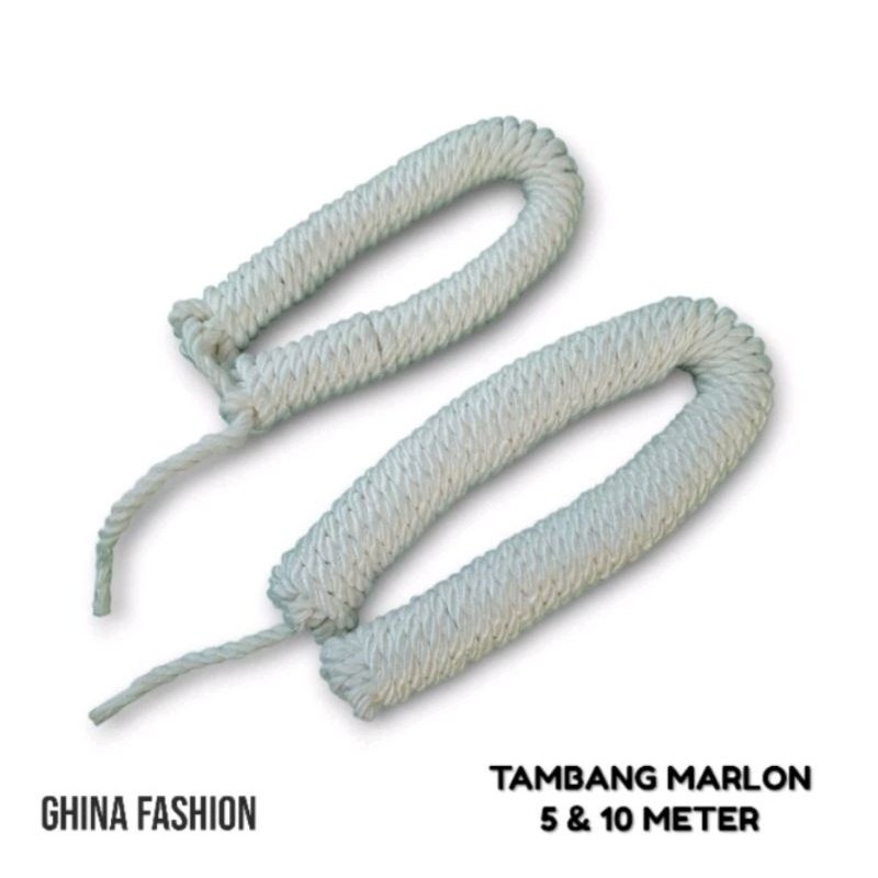 

TALI TAMBANG 10 & 5 METER MURAH (TALI MARLON)