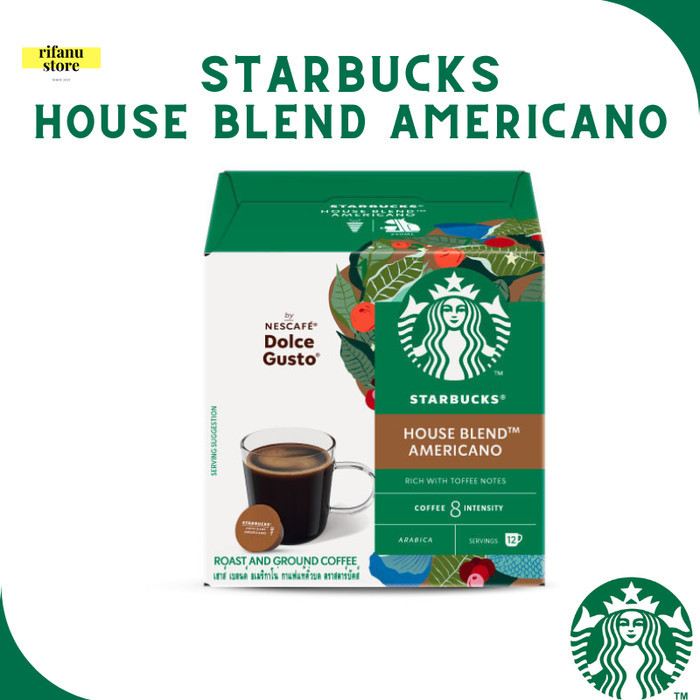 

[PROMO TERBAIK]- Nescafe Dolce Gusto Starbucks Capsule Coffee NDG Original All Varian - Americano