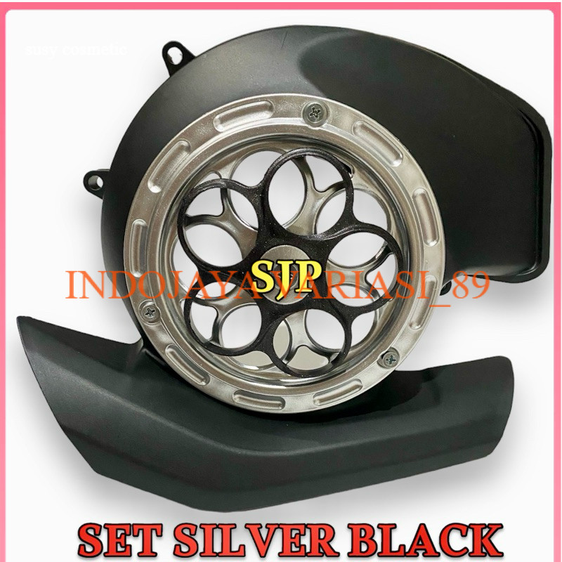 Tutup cover kipas spinner Mio m3 Xride Mio z Soul Gt Fino 125 INDOJAYA VARIASI