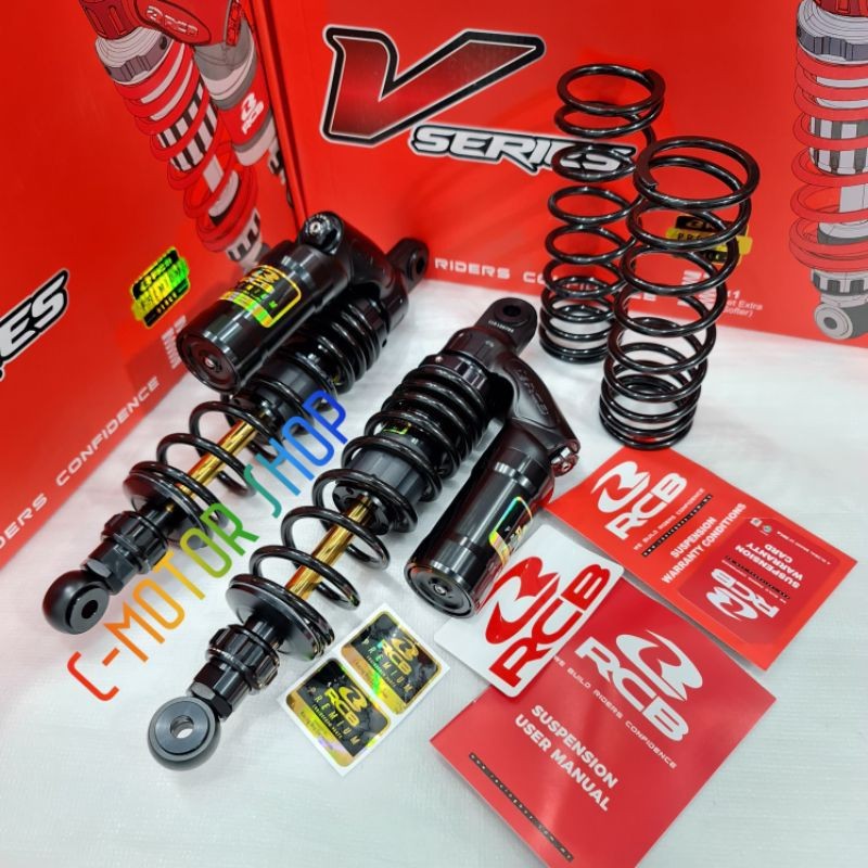 Shock Shockbreaker RCB VD BLACK SERIES PREMIUM Rx King, W175, Tiger, Jupiter Z, Fizr, Supra 125, Kha
