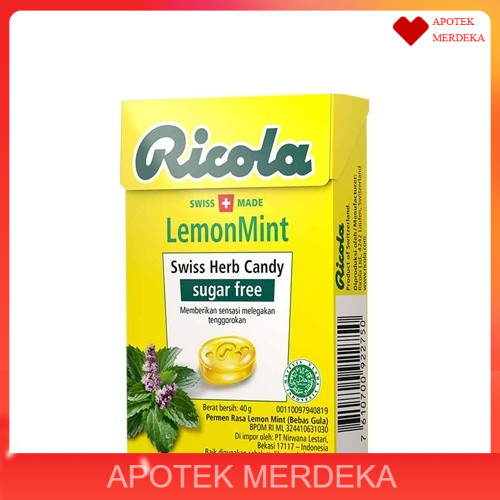 

Ricola Lemon Mint 40gr
