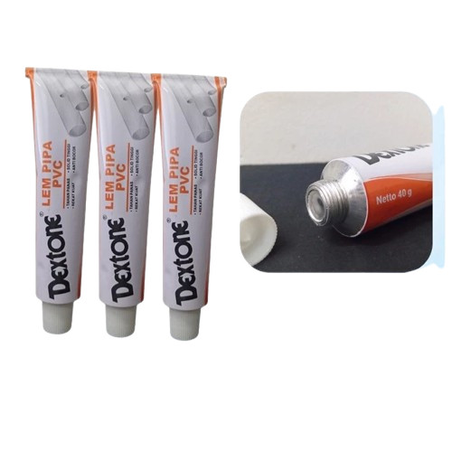 Lem Perekat Sambungan Pipa Plastik PVC Tube Tahan Air