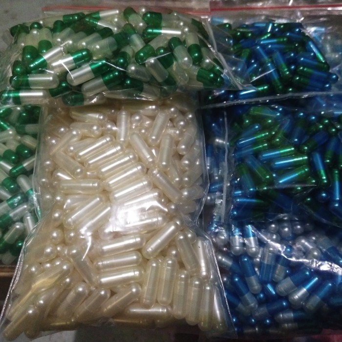 kapsul kosong bahan rumput laut / cangkang kapsul bahan rumput laut BL