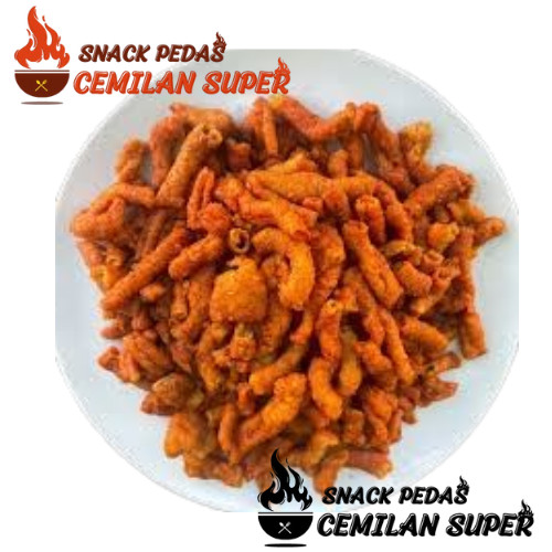 

CS KERIPIK USUS BALADO 1Kg Keripik Usus Crispy Usus Kering Usus Crispy Kriuk Cemilan Pedas