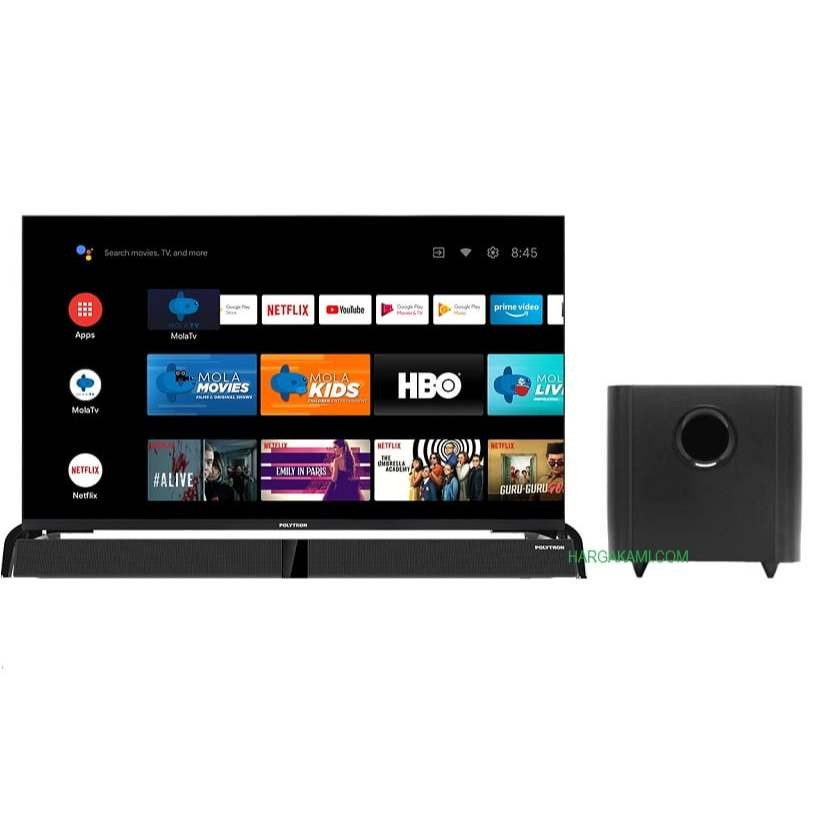 POLYTRON 4K UHD SMART CINEMAX SOUNDBAR 50 INCH PLD 50BUG9959