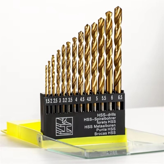 (ATS) Mata Bor Besi 1.5MM-6.5MM 13 PCS / Drill Bit 13 Set