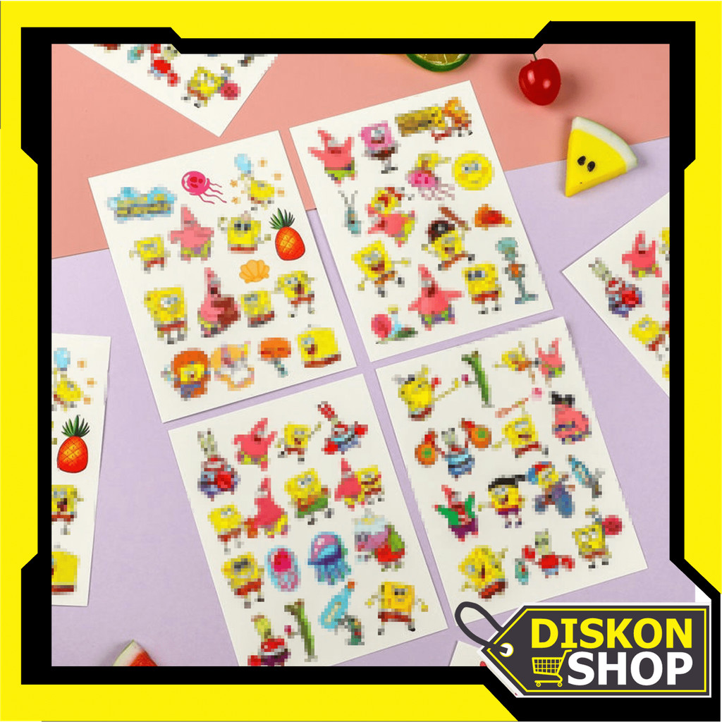 

Diskon Shop - 6607 Tempelan Stiker Anak / Sticker Mainan Karakter Lucu