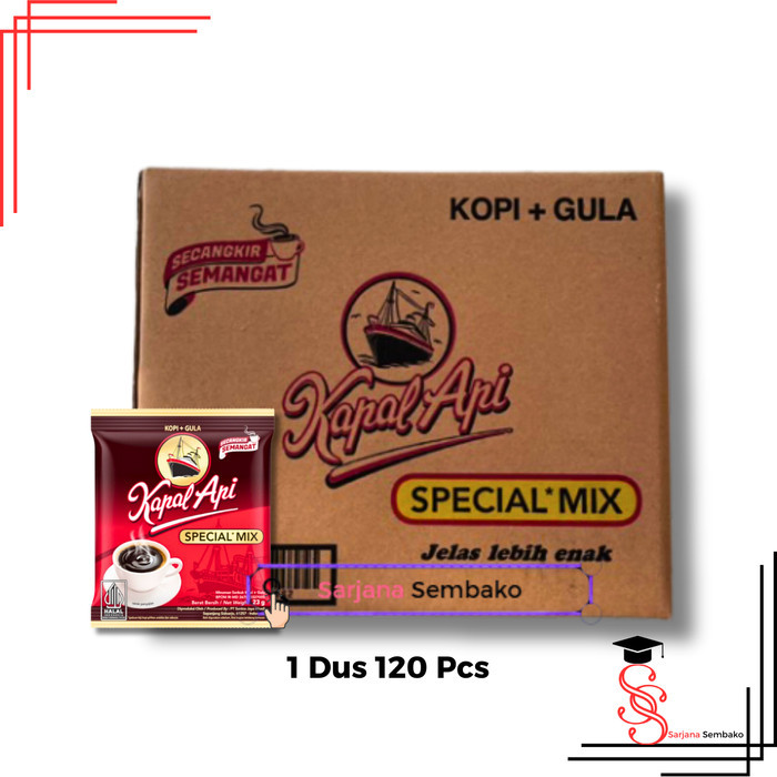 

Kapal Api Special Mix - 1 Dus 120 Pcs