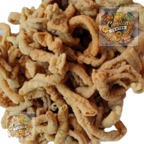 

AM KERIPIK USUS BBQ 1Kg Keripik Usus Crispy Usus Kering Usus Crispy Kriuk Cemilan Terlaris